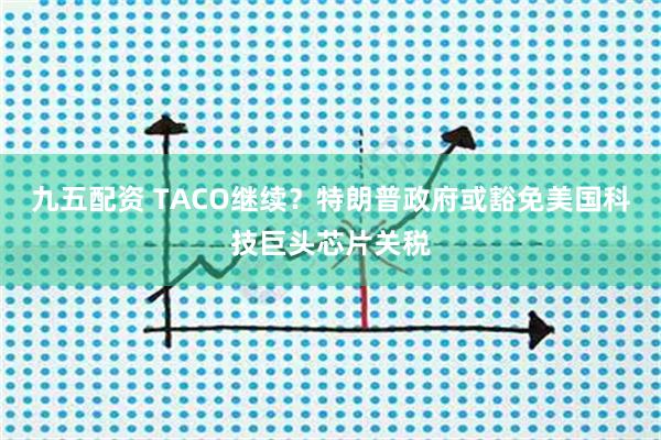 九五配资 TACO继续？特朗普政府或豁免美国科技巨头芯片关税