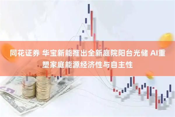同花证券 华宝新能推出全新庭院阳台光储 AI重塑家庭能源经济性与自主性